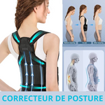 Charger l'image dans la galerie, Correcteur de Posture Orthopédique Ajustable – Ceinture de Soutien pour le Dos et la Colonne Vertébrale