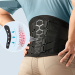 Charger l'image dans la galerie, Ceinture de Soutien Lombaire pour Douleurs Dorsales – Ceinture de Support pour Sciatique et Hernie Discale