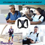 Charger l'image dans la galerie, Correcteur de Posture Ajustable – Soutien Clavicule et Colonne Vertébrale