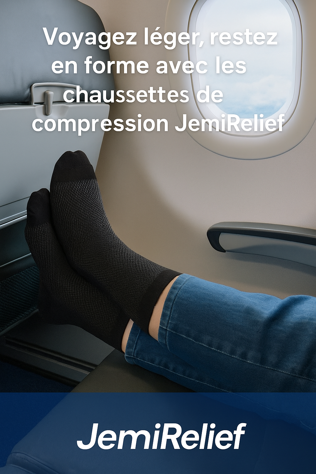 Voyage en avion ou longues journées debout : pourquoi porter des chaussettes de compression ?