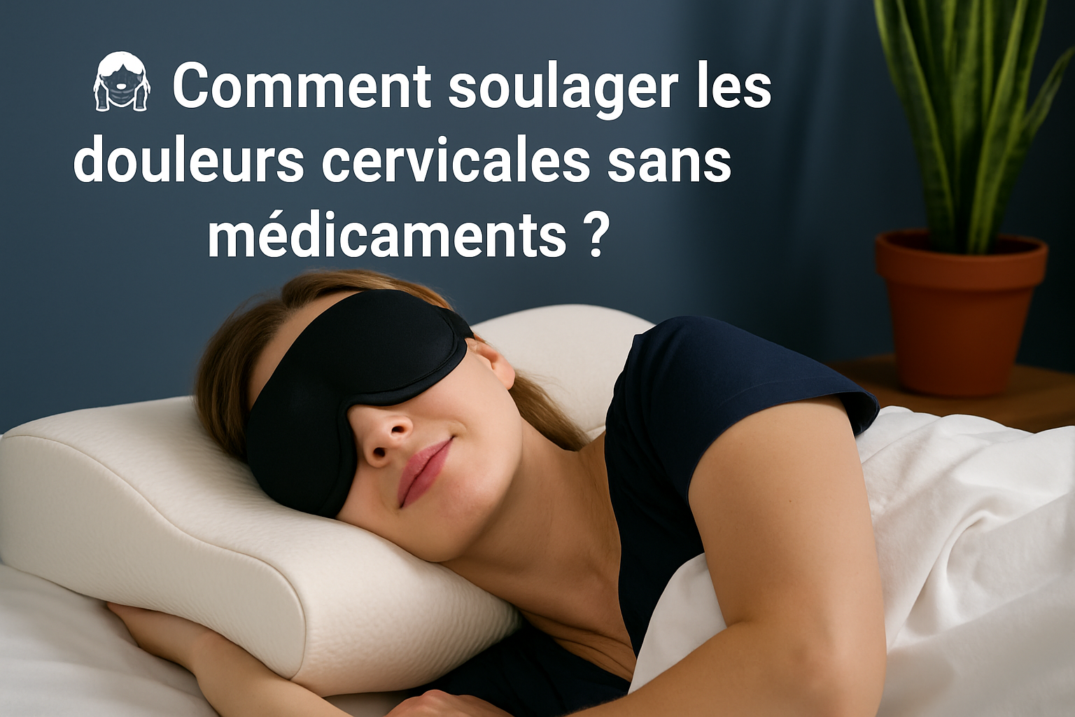 Comment soulager les douleurs cervicales sans médicaments ?