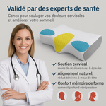 Charger l'image dans la galerie, Oreiller cervical mémoire de forme
