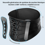 Charger l&#39;image dans la galerie, Ceinture de Soutien Lombaire pour Douleurs Dorsales – Ceinture de Support pour Sciatique et Hernie Discale
