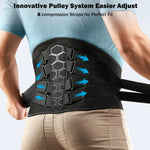 Charger l&#39;image dans la galerie, Ceinture de Soutien Lombaire pour Douleurs Dorsales – Ceinture de Support pour Sciatique et Hernie Discale
