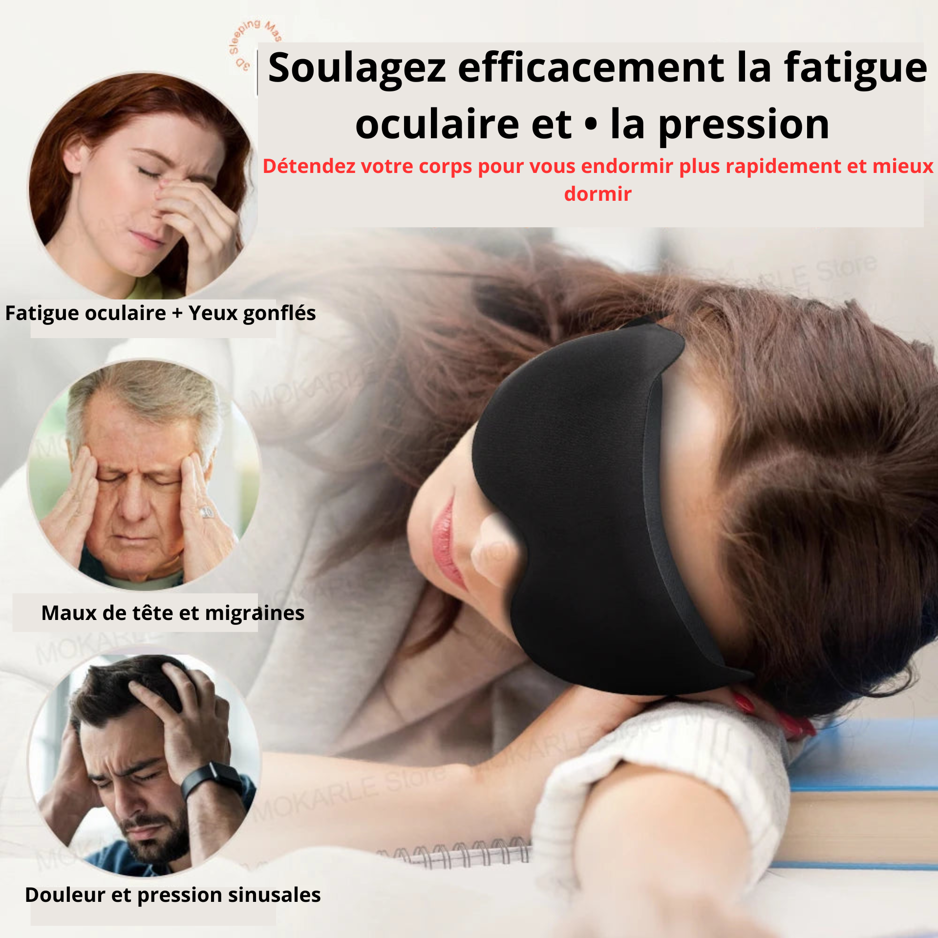 Découvrez le Masque de Sommeil 3D