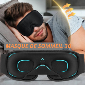 Masque de Sommeil 3D 100% Occultant 