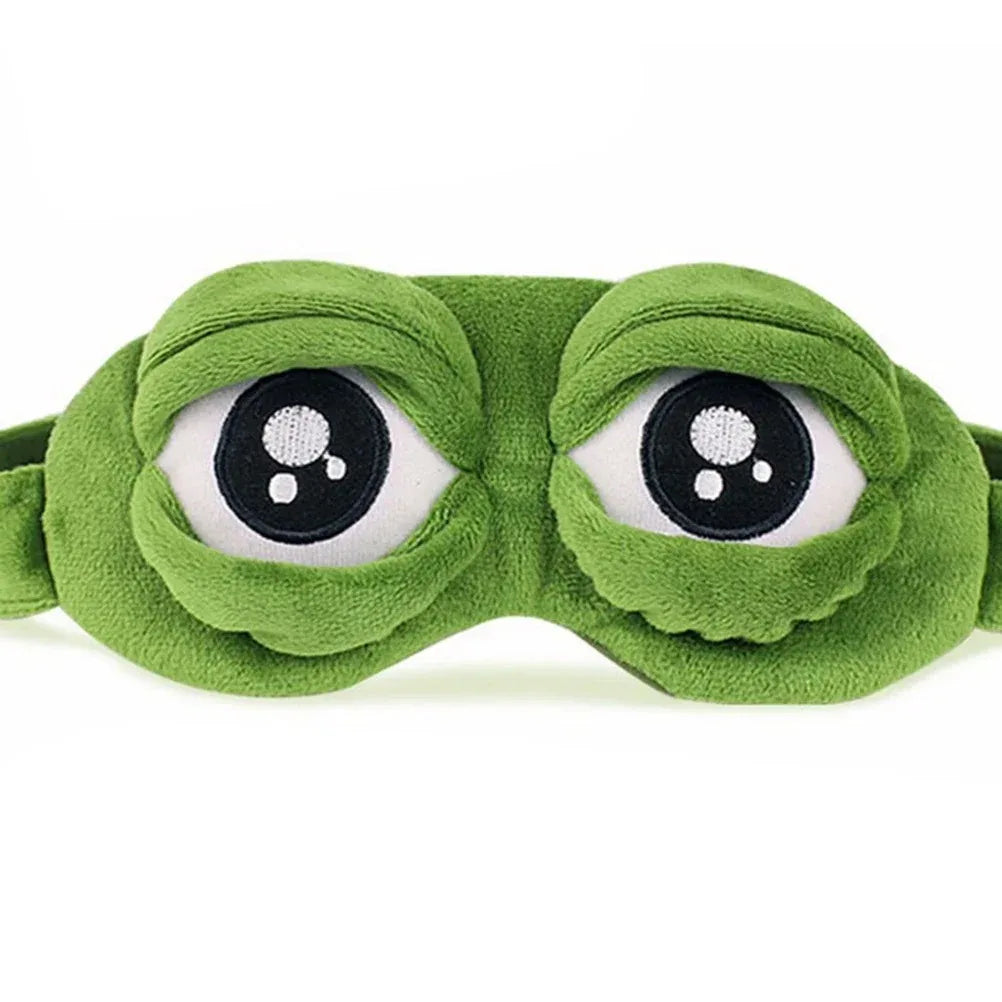 Masque de Sommeil 3D "Sad Frog"